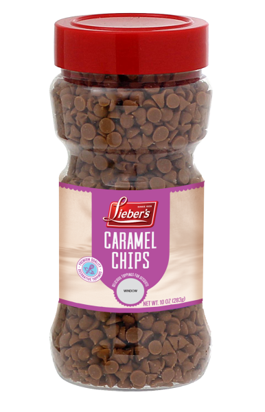 Caramel Chips Jar 'Liebers'