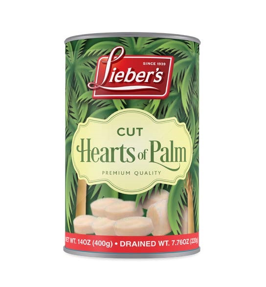 LIEBERS Cut Hearts Of Palm 'Liebers'