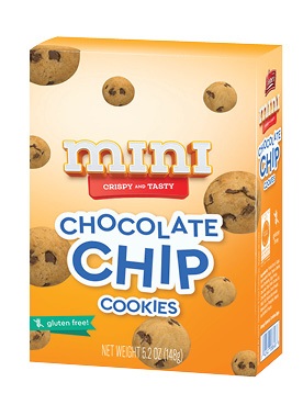 Mini Chocolate Chip Cookies In Box 'Liebers'