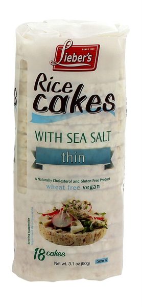 KP Sea Salt Rice Cakes 'Liebers' NETT!