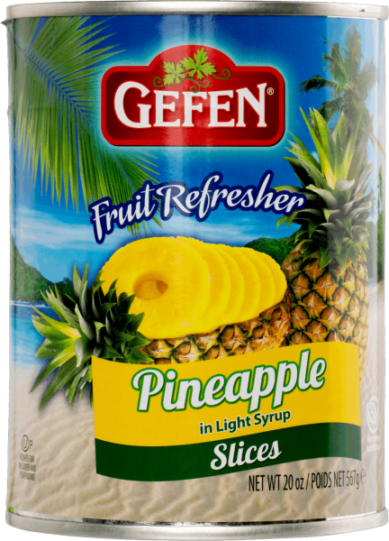 Pineapple Sliced Tinned 'Gefen'