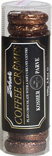 Coffee Cremes in Tubes 'Zohar' NETT!