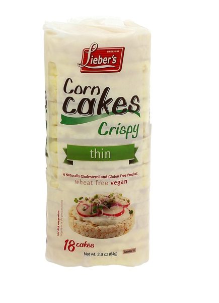 Corn Cakes Crispy Thin 'Liebers'