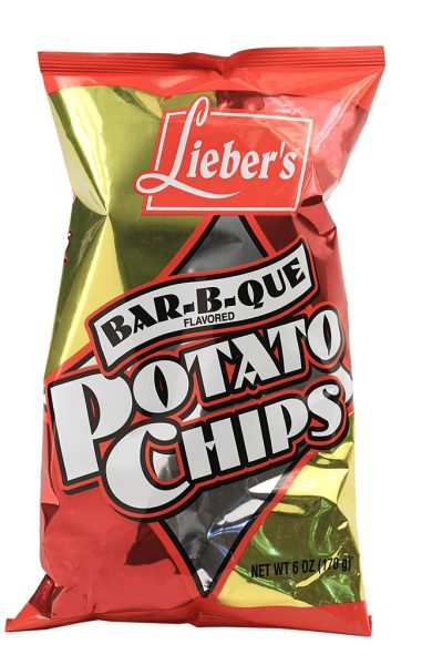 BBQ Potato Crisps Medium Pack 'Liebers'