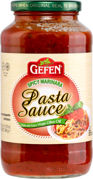 Spicy Marinara Pasta Sauce 'Gefen'
