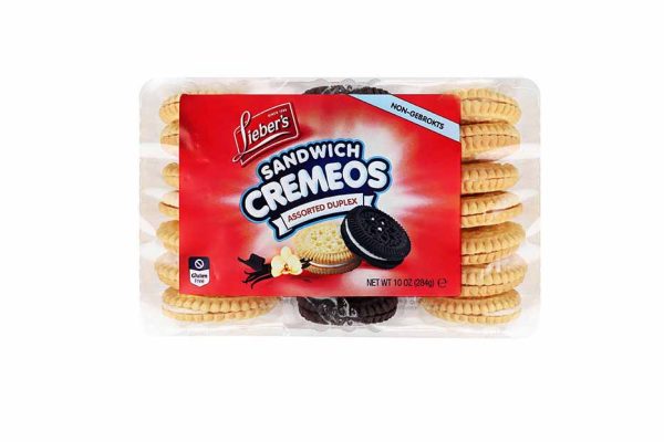 Asstd Duplex Creme Cookies 'Liebers'