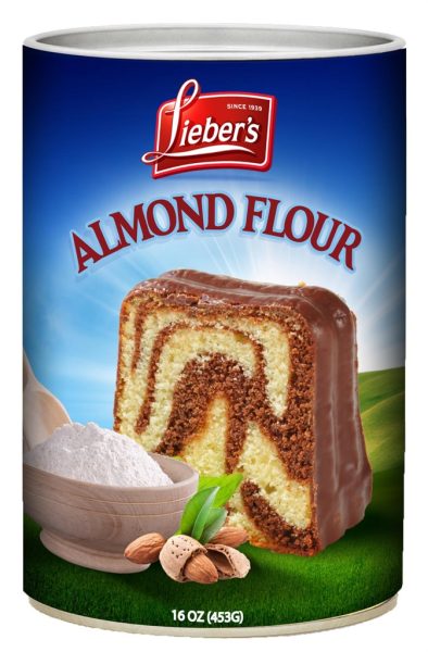 White Almond Flour Tub 'Liebers'