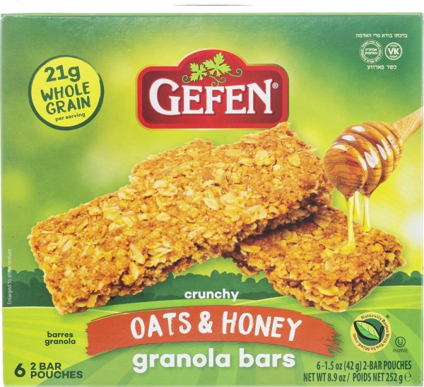 Granola Bars Oats N' Honey 'Gefen'