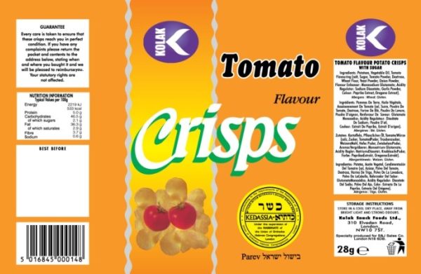 Crisps Tomato Flav. 'Kolak' NETT!