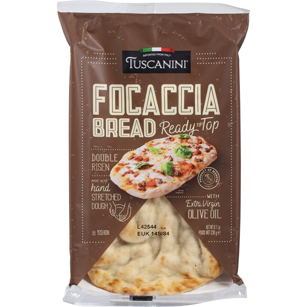 Focaccia Bread 'Tuscanini' NETT!
