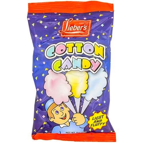 Cotton Candy In Small Bag 'Liebers'