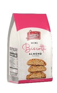 Almond Flavored Mini Biscotti 'Liebers'