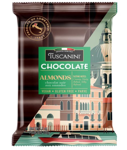 Chocolate Bar With Almonds 'Tuscanini'
