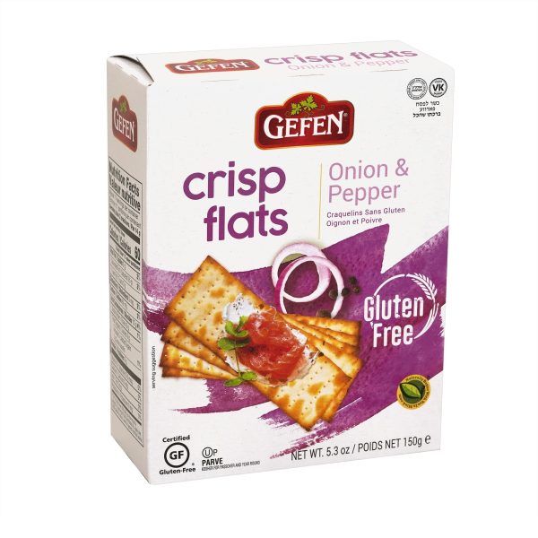 Onion & Pepepr Crisp Flats 'Gefen'