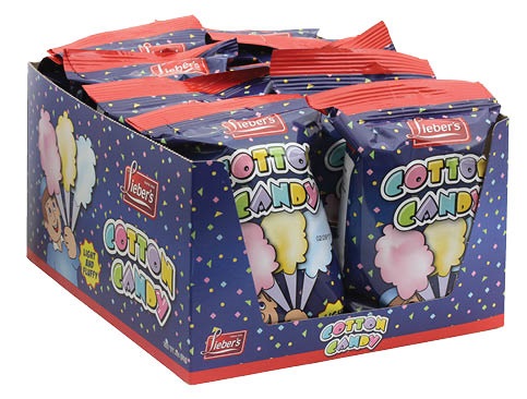 Cotton Candy In Display 'Liebers'