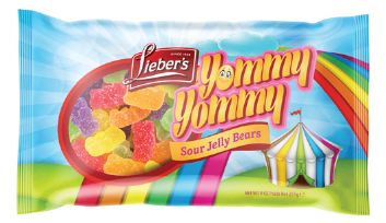 Sour Jelly Bears In LARGE Bag 'Liebers'