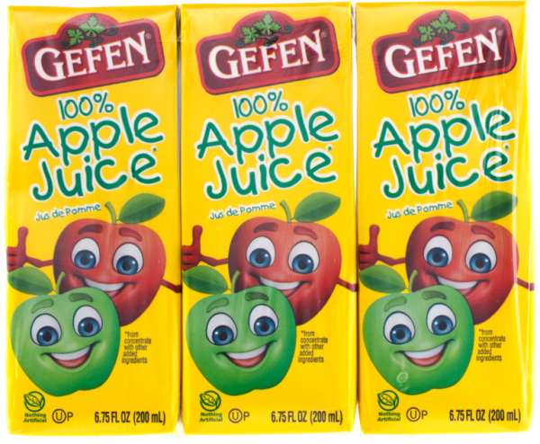 Mini Apple Juice Cartons 'Gefen'