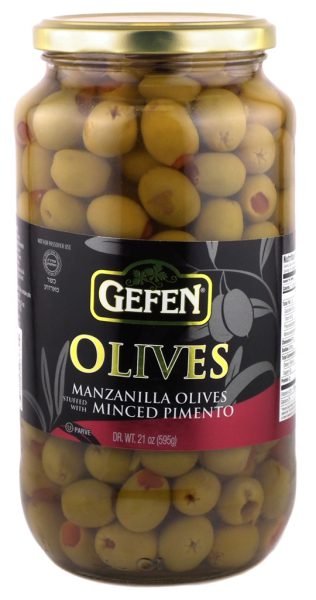 Stuffed Olives Jar (21oz) 'Gefen' NETT!