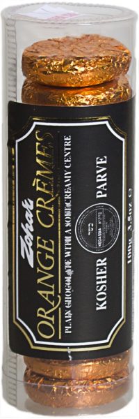 Orange Cremes in Tubes 'Zohar' NETT!