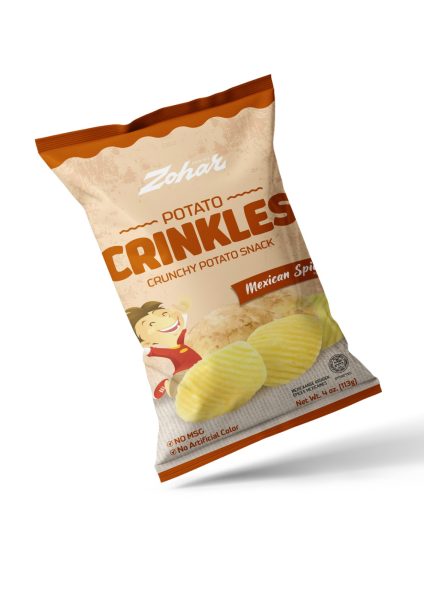 Large Crinkles Mexican 'Zohar' NETT!