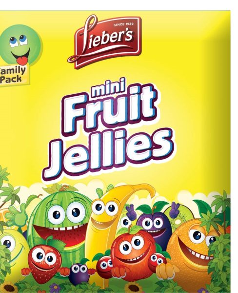 Fruit Jellies Mini Bags MULTI-PACK 'Liebers'