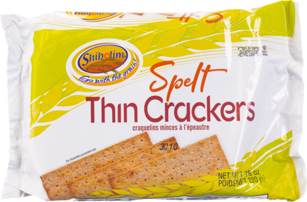 Spelt Thin Crackers 'Shibolim'
