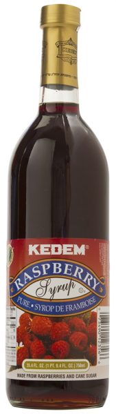 Pure Blueberry Raspberry Syrup 'Kedem' NETT!