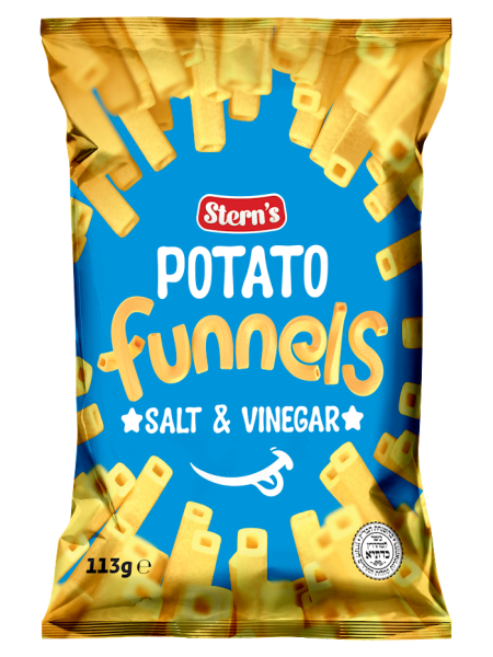 Funnels LARGE Salt & Vinegar 'Sterns' NETT!