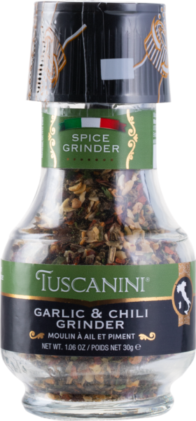 Grinder Garlic & Chilli 'Tuscanini' NETT!