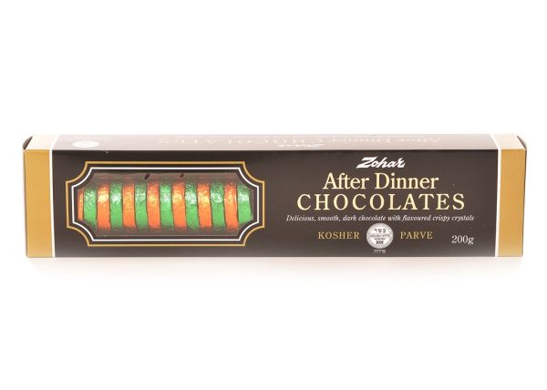 Assorted  After Dinner Choclate 'Zohar' NETT!