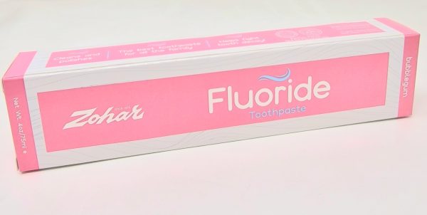 Toothpaste For Kids Bubblegum 'Zohar' NETT!