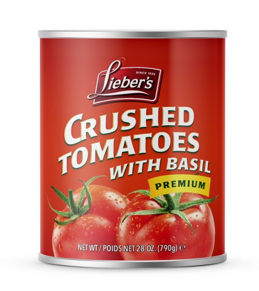 Crushed Tomatoes W/Basil 'Liebers'