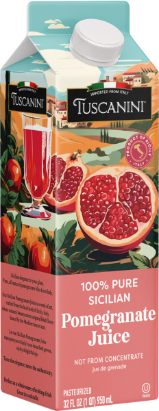 Carton Pure Pomegranate Juice 'Tuscanini'
