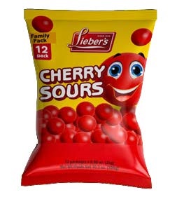 Cherry Sour Mini Bags MULTI-PACK 'Liebers'