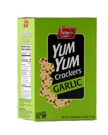 Yum Yum Crackers Garlic 'Liebers'