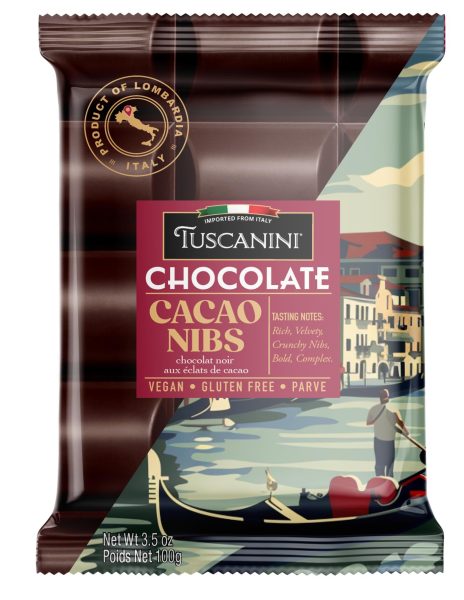 Chocolate Bar With Cocoa Nibs 'Tuscanini'