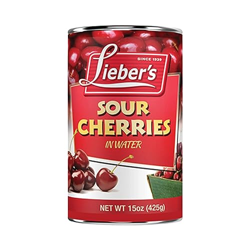 Sour Cherries - Pitted Tinned 'Liebers'