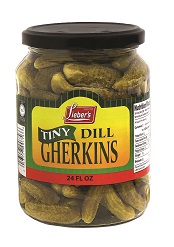 Tiny Gherkins Glass Jar 'Liebers'