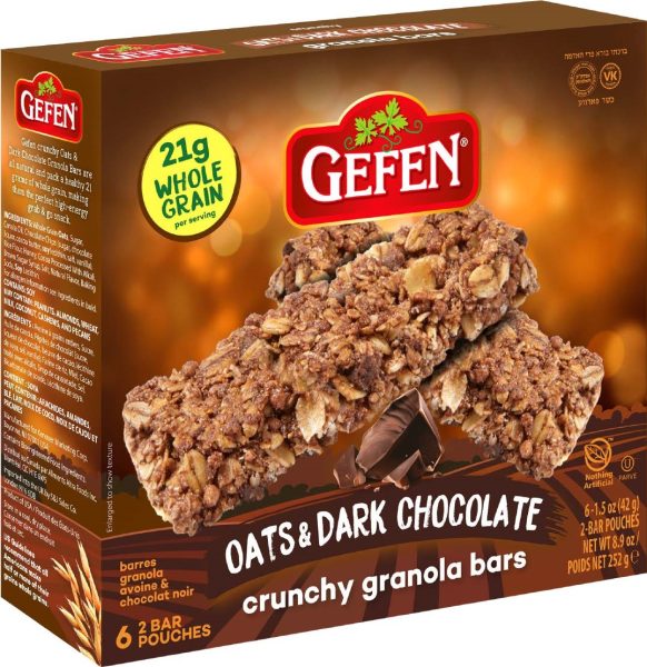 Granola Bars Oats N' Chocolate 'Gefen'