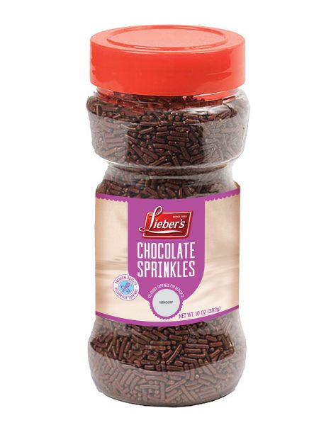 Chocolate Sprinkles Jar 'Liebers'