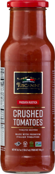 Crushed Tomatoes Glass 'Tuscanini' NETT!