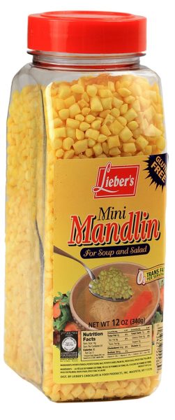 Plain Mini Mandlen In Plastic Bottle 'Liebers'