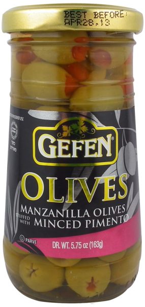 Stuffed Olives Jar (5.5oz) 'Gefen' NETT!