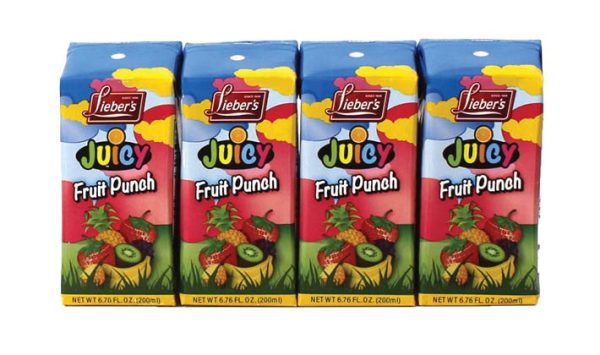 LIEBERS SMALL Fruit Punch Cartons 'Liebers'