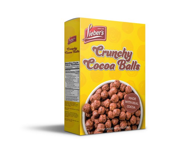 Crunchy Balls Cocoa Cereal 'Liebers'