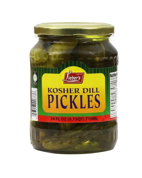 Dill Pickles In Glass Jar 'Liebers'