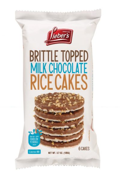 Brittle Topping MILK Choc Rice Cakes 'Liebers' NETT!