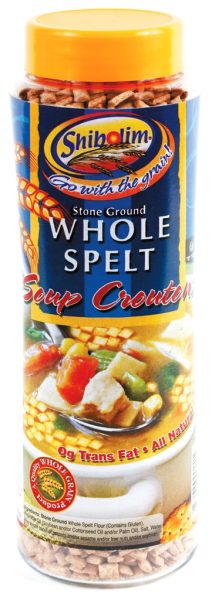 Whole Spelt Soup Crutons 'Shibolim'