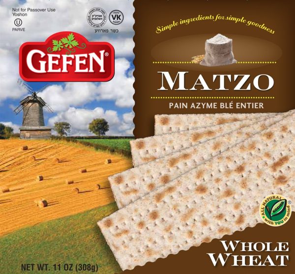 Matzos Whole-Wheat 'Gefen'