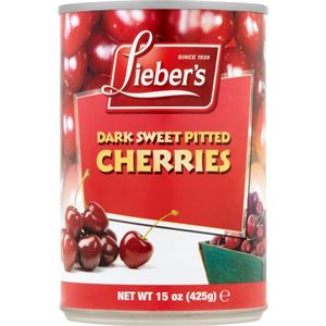 Sweet Cherries - Pitted Tinned 'Liebers'